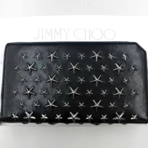 ジミーチュウ財布　スタッズ/ラウンドファスナーを買取しました。のサムネイル