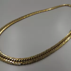 喜平ネックレス　K18/トリプル多面　100ｇを買取しました。のサムネイル