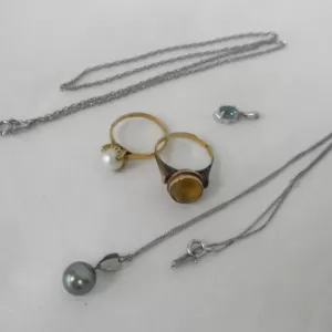 K18/PT850　ネックレス・指輪を買取しました。のサムネイル