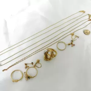 K18他　ネックレス・指輪を買取しました。のサムネイル