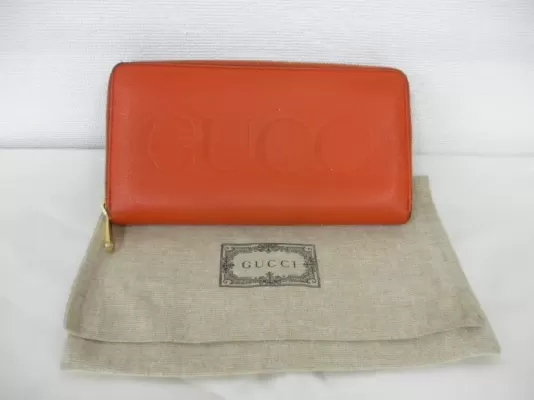 GUCCI　グッチのラウンドファスナー財布を買取しました。